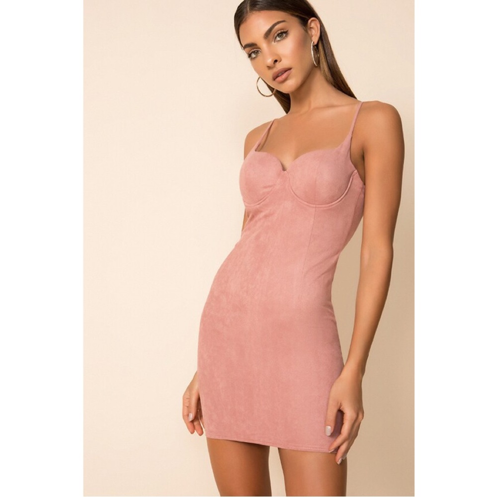 LIKE NEW Superdown Agatha Bustier Bodycon Mini Dress, Size XS